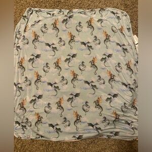 Posh Peanut Percy Dragon Patoo Blanket